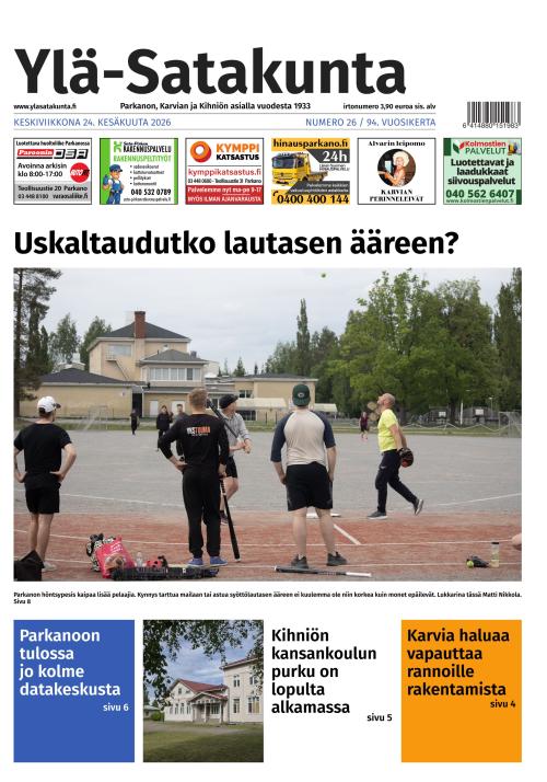 Ylä-Satakunta 24.6.2026