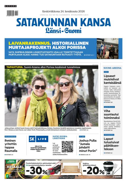 Satakunnan Kansa Länsi-Suomi 24.6.2026