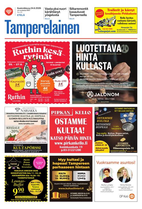 Tamperelainen 24.6.2026