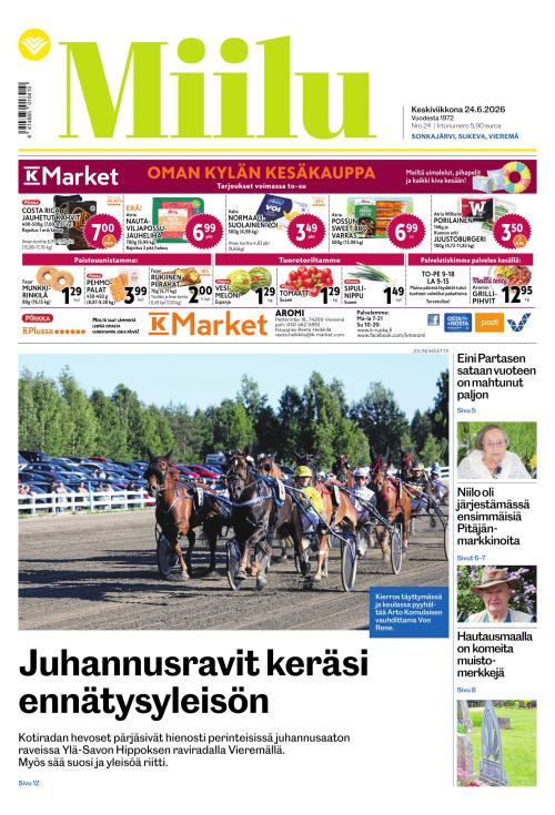 Miilu 24.6.2026
