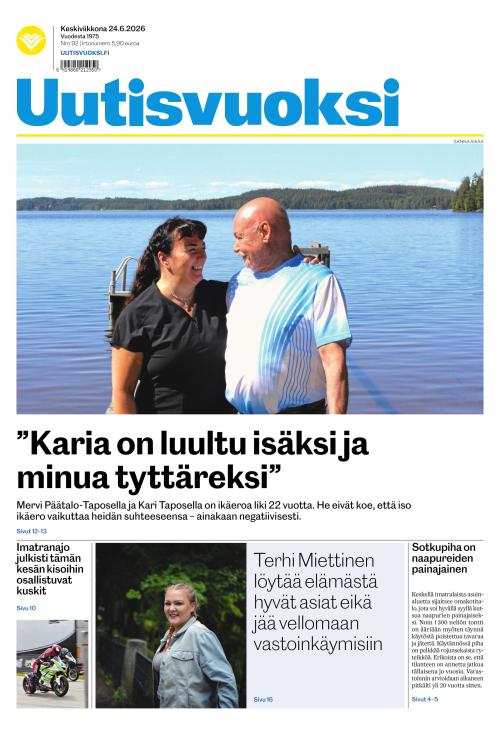 Uutisvuoksi 24.6.2026
