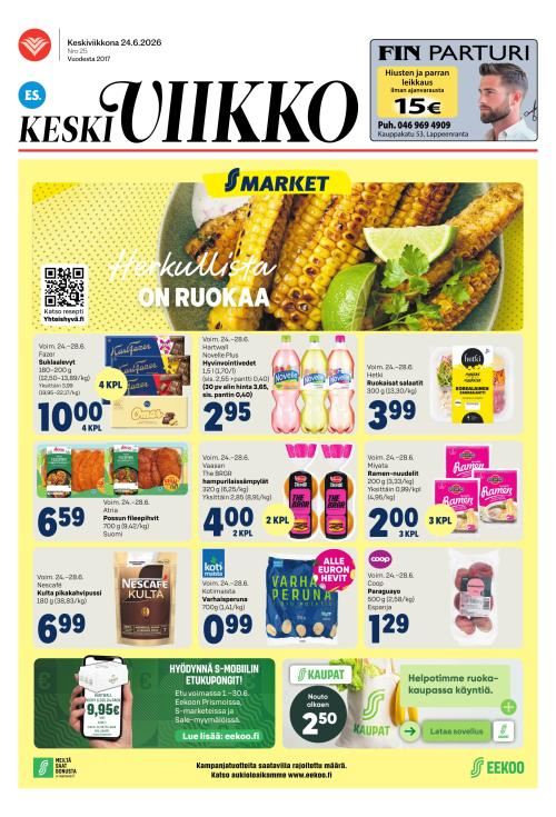 ES Keskiviikko (Etelä-Saimaa -liitteet) 24.6.2026