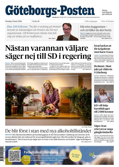 Göteborgs-Posten 24.6.2026