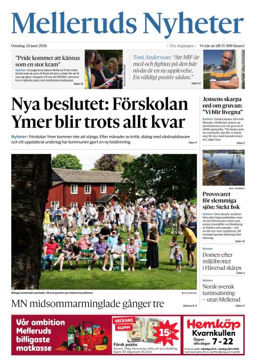 Melleruds nyheter 24.6.2026