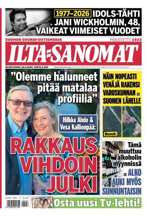 Ilta-Sanomat 24.6.2026