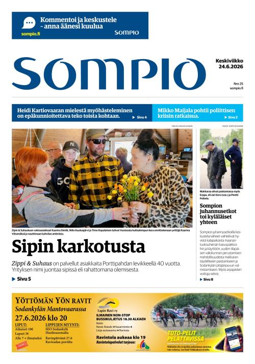 Sompio 24.6.2026
