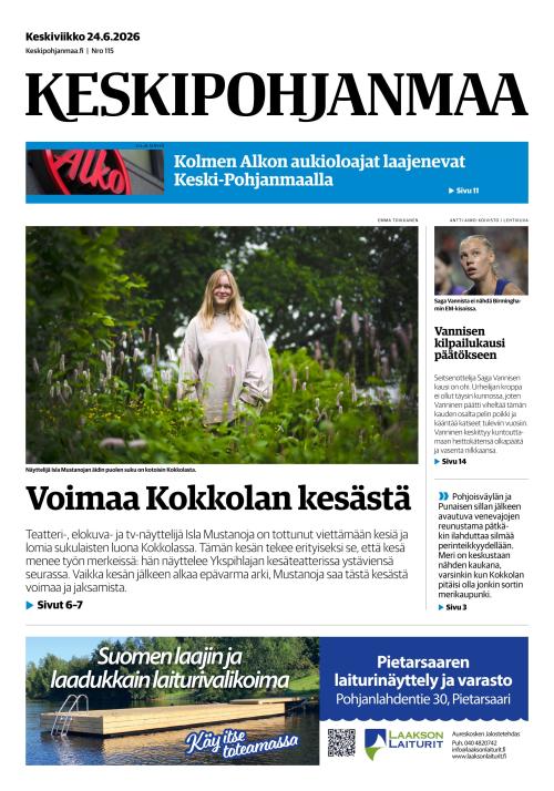 Keskipohjanmaa 24.6.2026