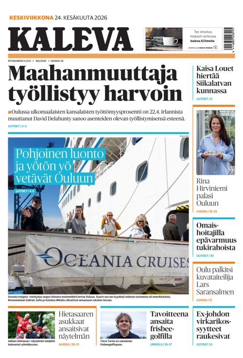 Kaleva 24.6.2026