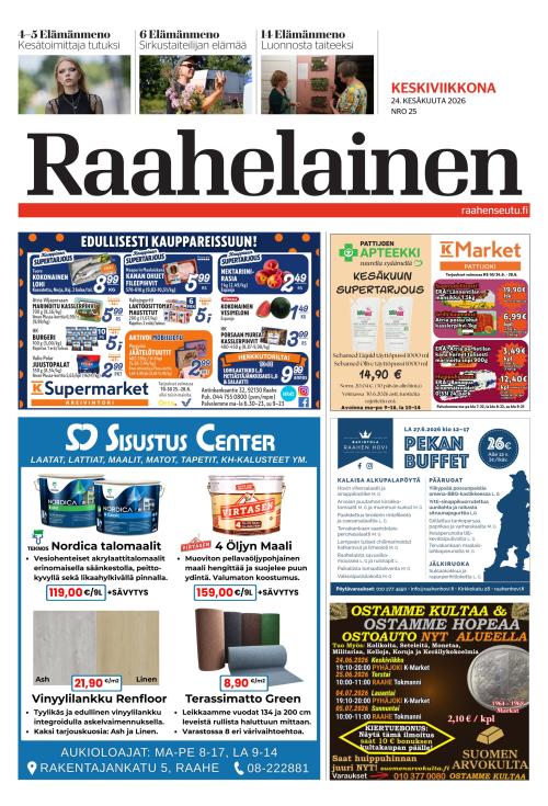 Raahelainen 24.6.2026