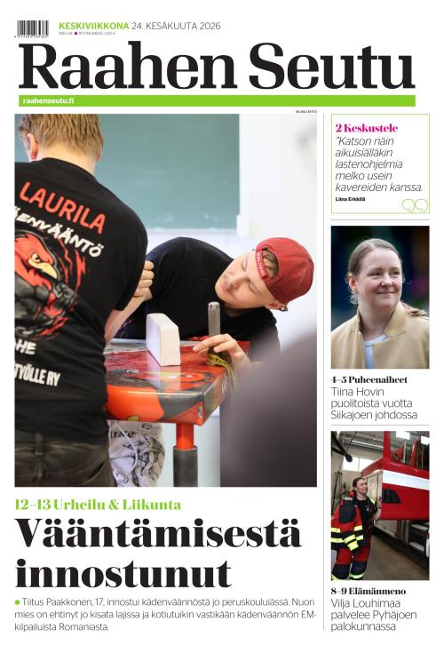Raahen Seutu 24.6.2026