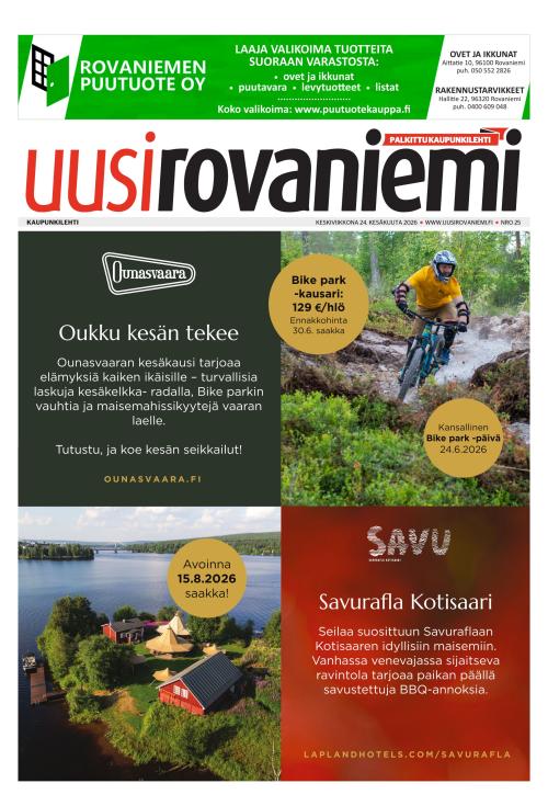 Uusi Rovaniemi 24.6.2026