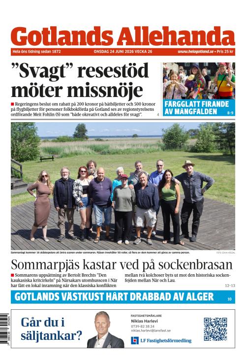 Gotlands Allehanda 24.6.2026