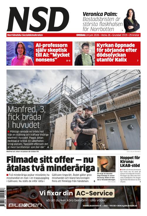 Norrländska Socialdemokraten 24.6.2026