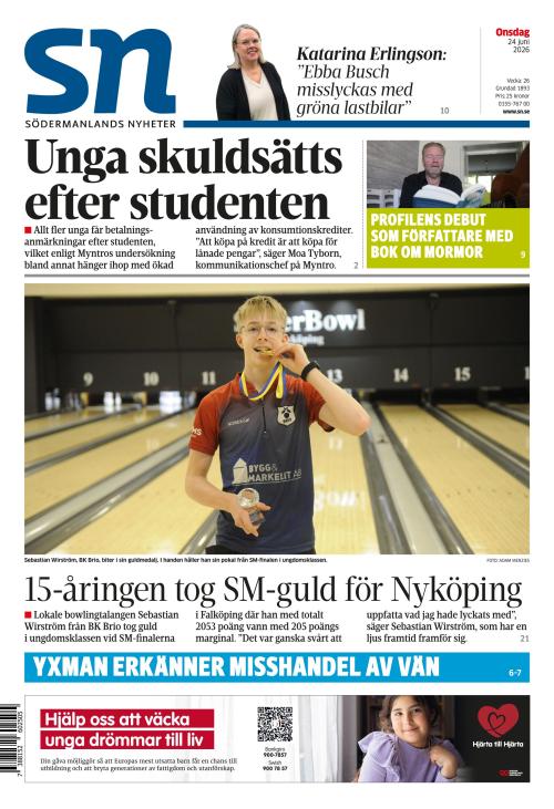 Södermanlands Nyheter 24.6.2026