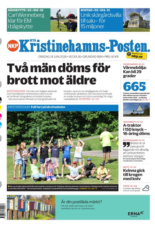Nya Kristinehamns-Posten 24.6.2026