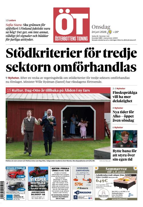 Österbottens Tidning 24.6.2026