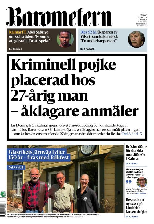 Barometern OT 24.6.2026