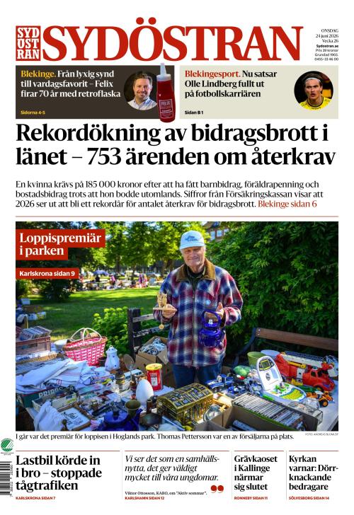 Sydöstran 24.6.2026