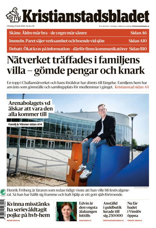Kristianstadsbladet 24.6.2026