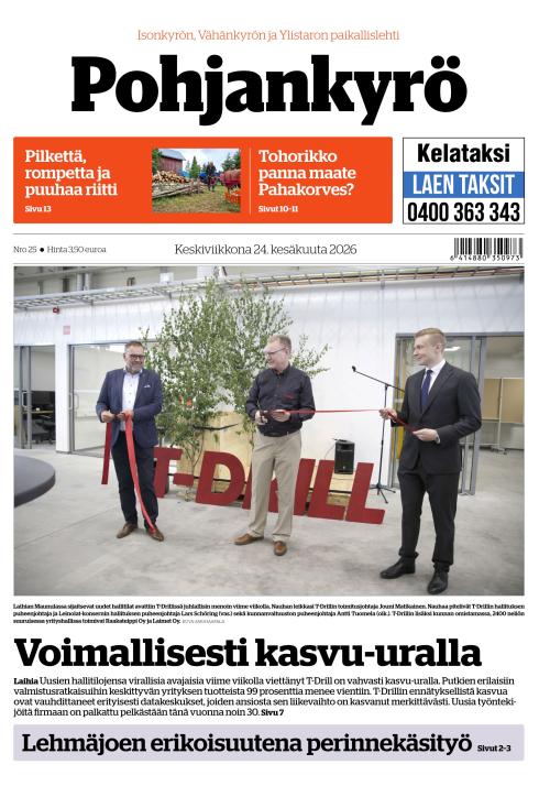 Pohjankyrö-lehti 24.6.2026