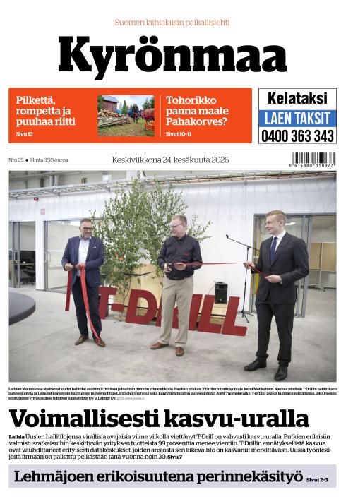 Kyrönmaa-lehti 24.6.2026