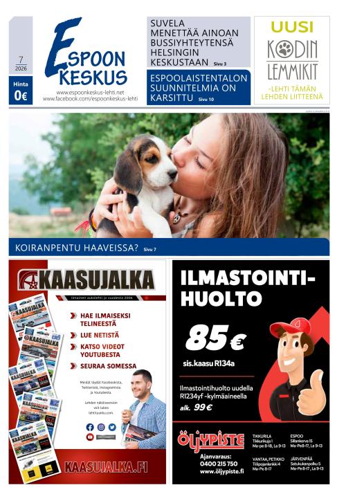 Espoon keskus -lehti 25.6.2026