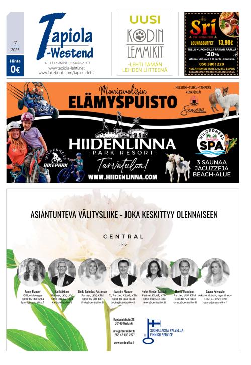 Tapiola-Westend 25.6.2026