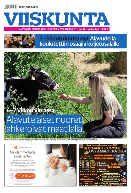 Viiskunta 25.6.2026