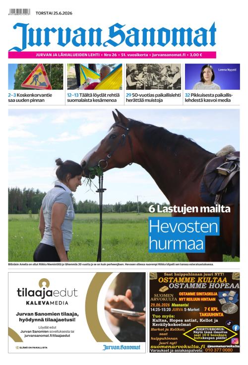 Jurvan Sanomat 25.6.2026