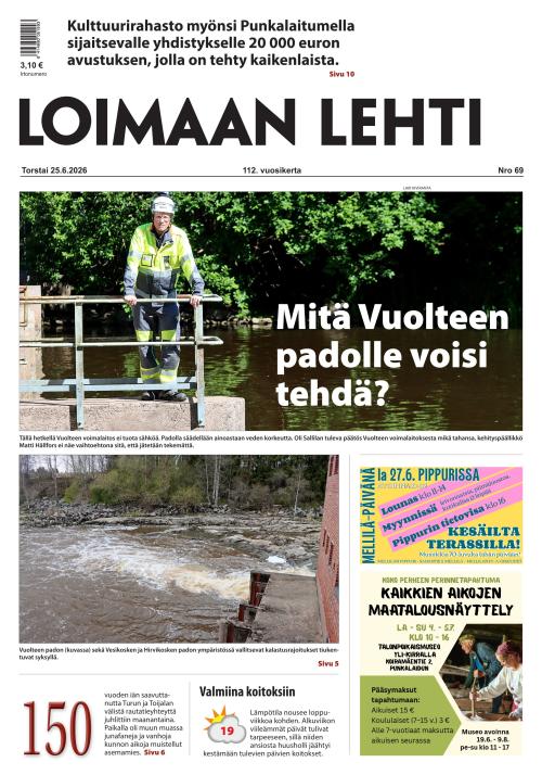 Loimaan Lehti 25.6.2026