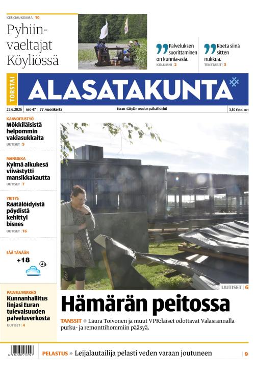 Alasatakunta 25.6.2026