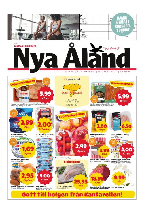 Nya Åland 25.6.2026