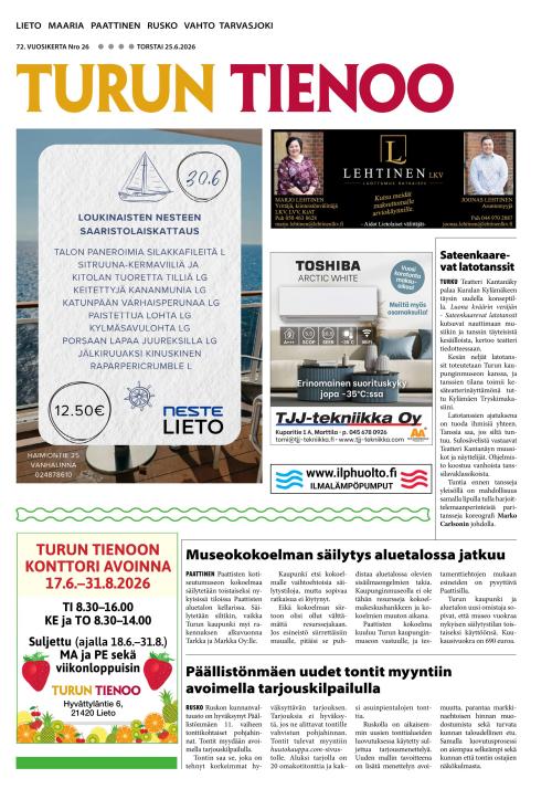 Turun Tienoo 25.6.2026