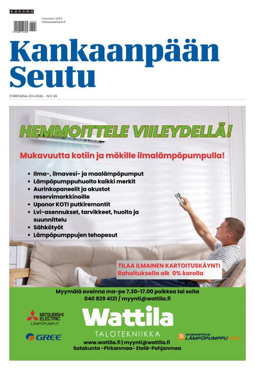 Kankaanpään Seutu 25.6.2026
