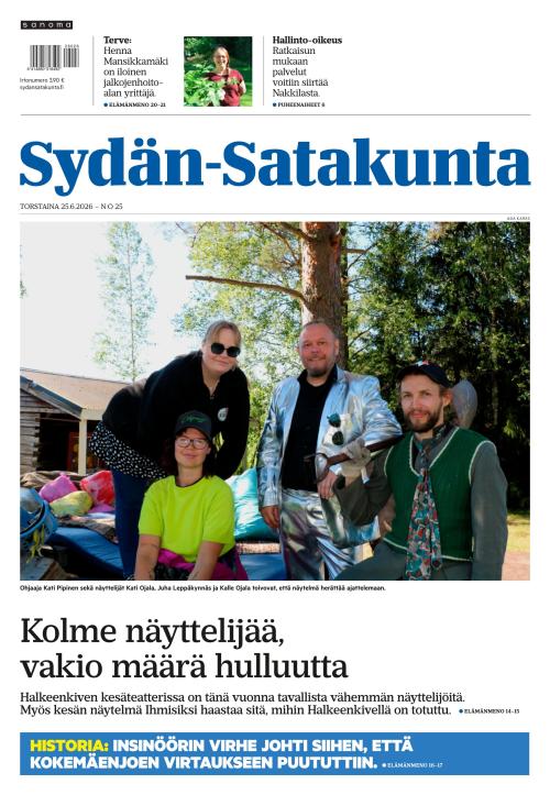 Sydän-Satakunta ja Jokilaakso 25.6.2026