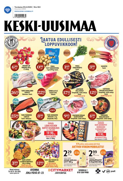 Keski-Uusimaa 25.6.2026