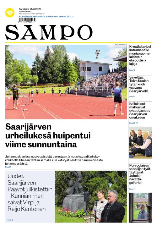 Sampo-lehti 25.6.2026