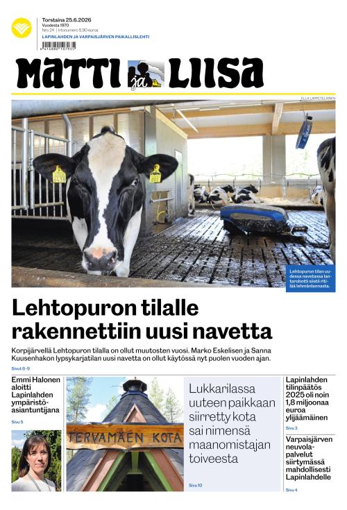 Matti ja Liisa 25.6.2026