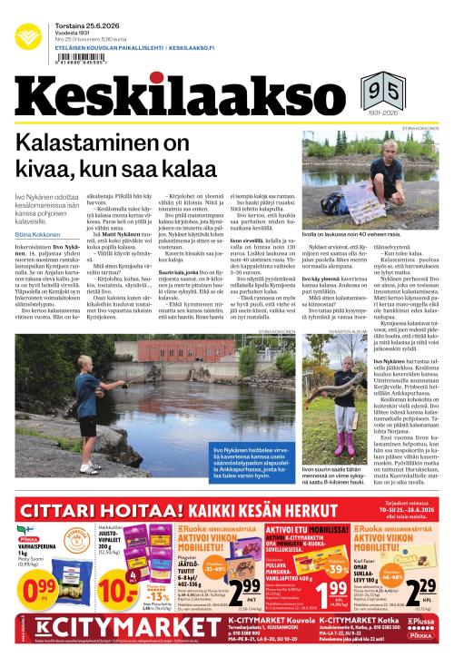Keskilaakso 25.6.2026