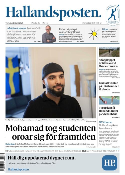 Hallandsposten 25.6.2026