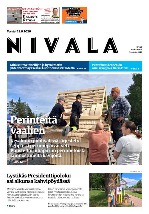 Nivala-lehti 25.6.2026