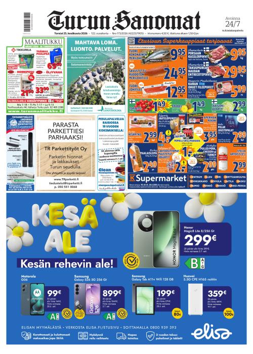Turun Sanomat 25.6.2026