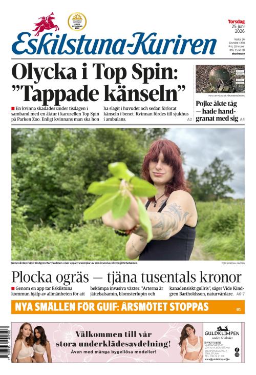 Eskilstuna-Kuriren 25.6.2026
