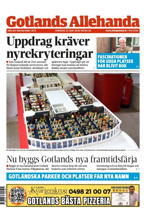 Gotlands Allehanda 25.6.2026