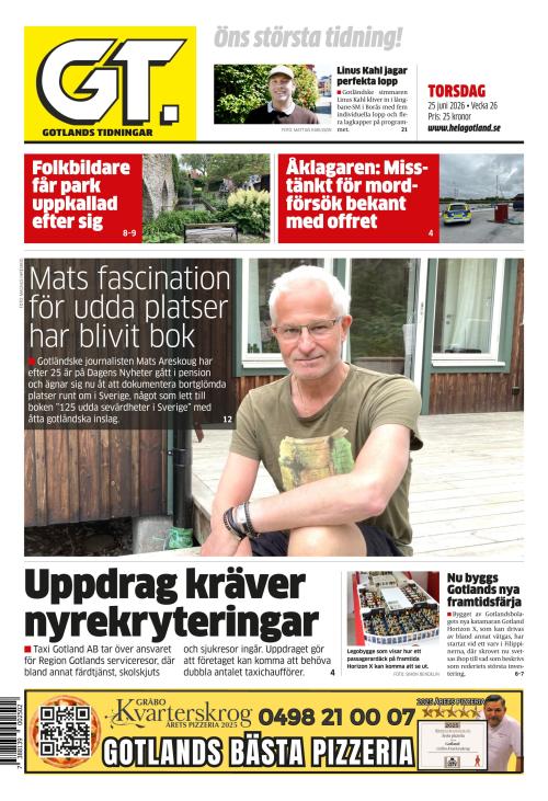 Gotlands Tidningar 25.6.2026
