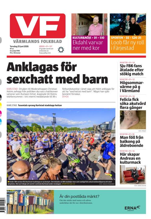 Värmlands Folkblad 25.6.2026