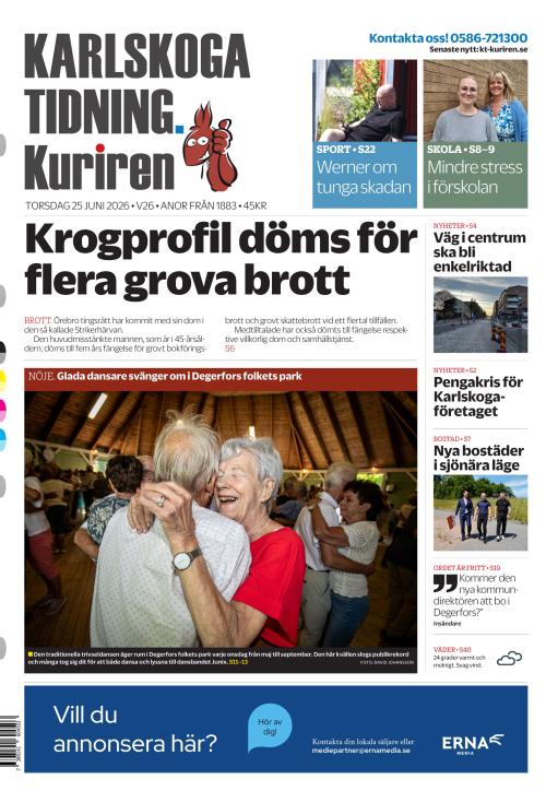 Karlskoga Tidning-Kuriren 25.6.2026