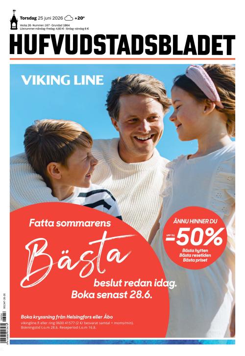 Hufvudstadsbladet 25.6.2026