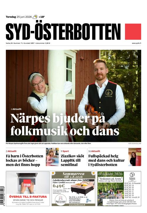 Syd-Österbotten 25.6.2026