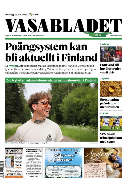 Vasabladet 25.6.2026